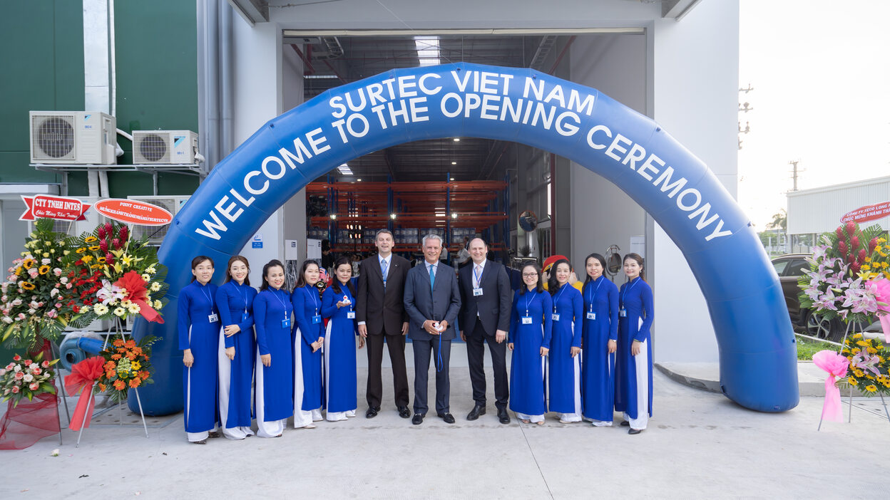 Feierliche Eröffnung des neuen Produktionsstandortes in Vietnam