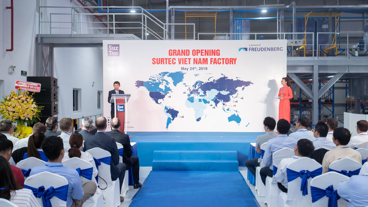 Inauguration du nouveau site de production au Vietnam